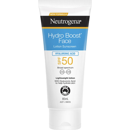 Neutrogena Hydro Boost Face Lotion Sunscreen Spf50 85ml