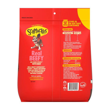 Schmackos Strapz With Beef Dog Treats - 1kg