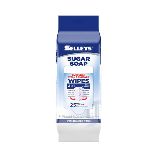 Selleys Sugar Soap Cleaning Wipes - 25 pack