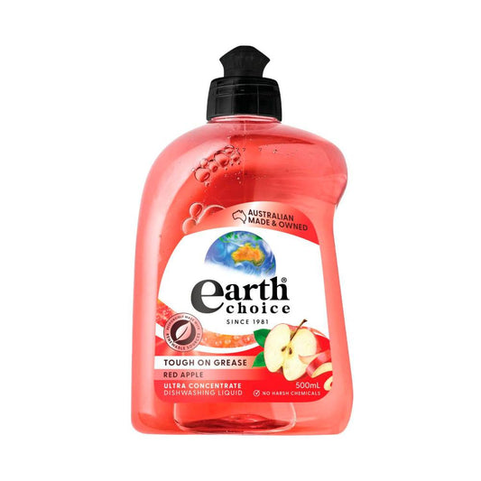 Earth Choice Concentrate Red Apple Dishwashing Liquid - 500mL