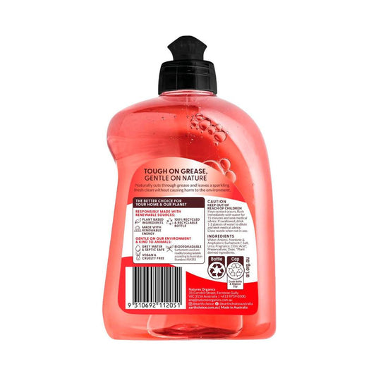 Earth Choice Concentrate Red Apple Dishwashing Liquid - 500mL