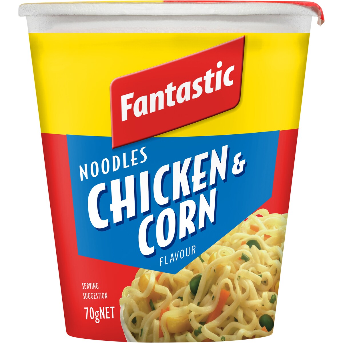 Fantastic Chicken & Corn Noodle Cup 70g