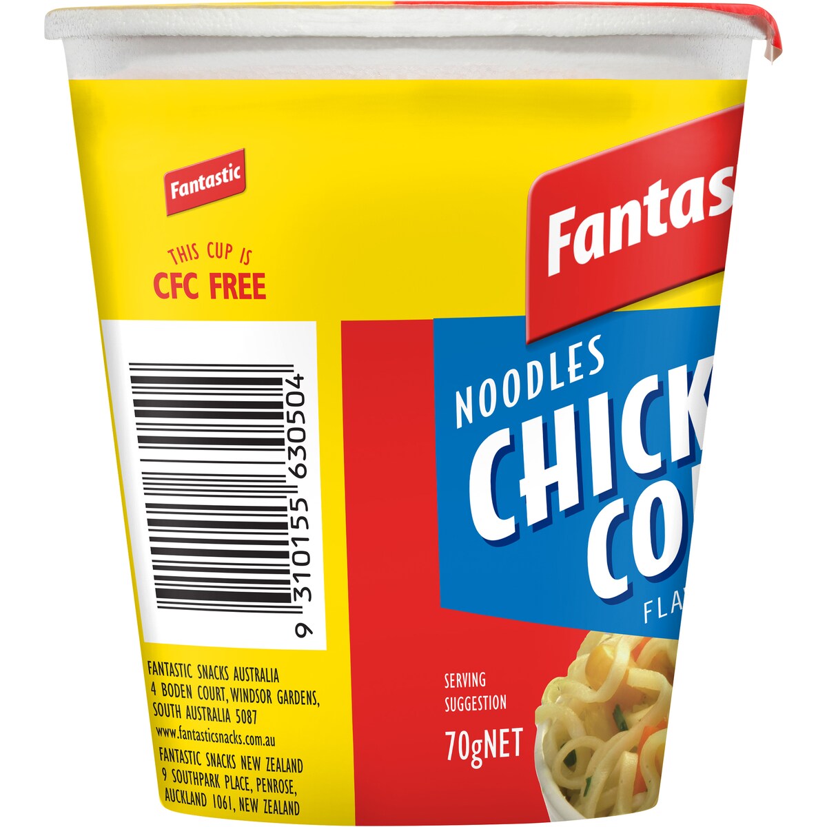 Fantastic Chicken & Corn Noodle Cup 70g