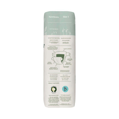 Tooshies Eco Nappies Size 1 Newborn - 52 Pack