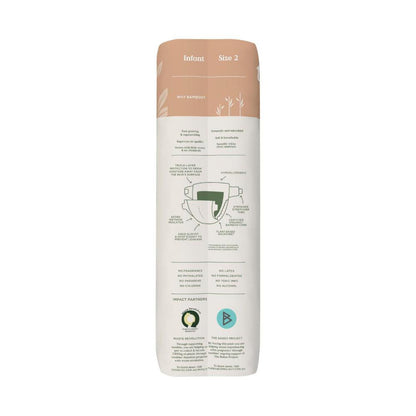 Tooshies Eco Nappies Size 2 Infant - 48 Pack