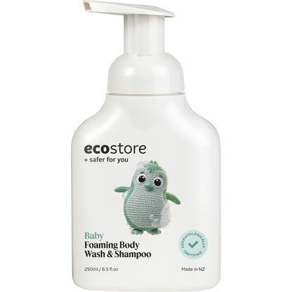 Ecostore Baby Foaming Body Wash & Shampoo 250ml