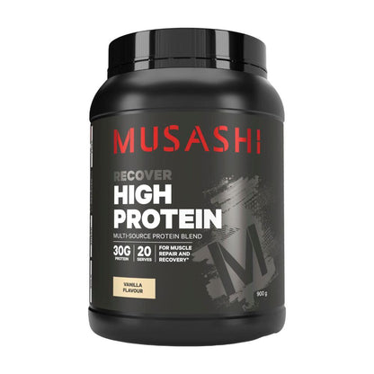 Musashi P30 High Protein Powder Vanilla Milkshake - 900g