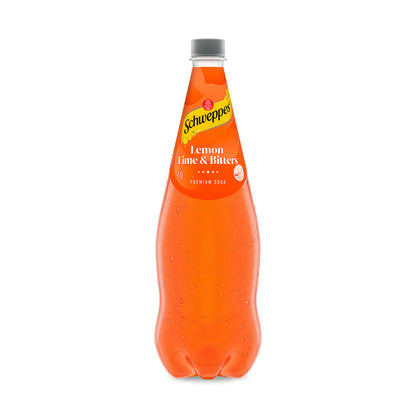 Schweppes Zero Sugar Mixers Lemon Lime & Bitters Soft Drink - 1.1L