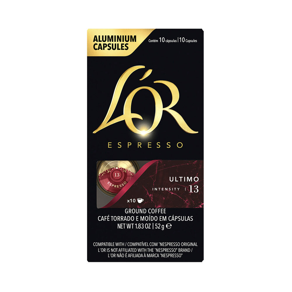 L'OR Espresso Ultimo Intensity 13 Coffee Capsules - 10 pack