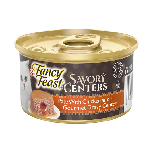 Fancy Feast Savory Centers Chicken Pate Cat Food - 85g
