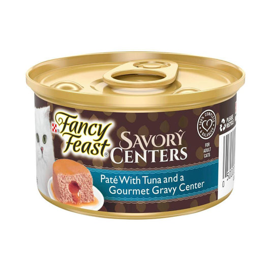 Fancy Feast Savory Centers Tuna Pate Cat Food - 85g