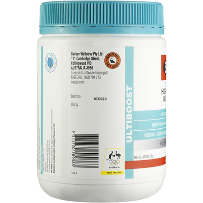 Swisse Odourless High Strength Wild Fish Oil Soft Capsules 200 pack