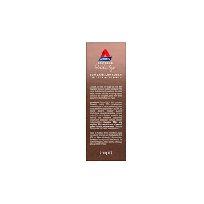 Atkins Low Carb Endulge Bar Cherry Coconut 5x34g - 170g