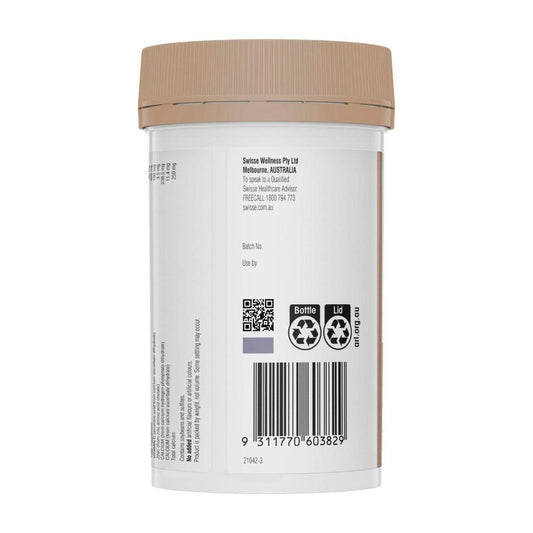 Swisse Ultiboost High Strength Magnesium Powder Orange to Support Muse Health - 180g