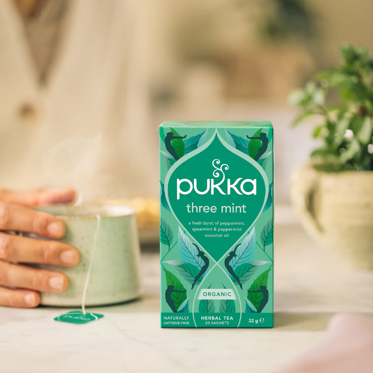 Pukka Tea Bags Three Mint 20 Pack