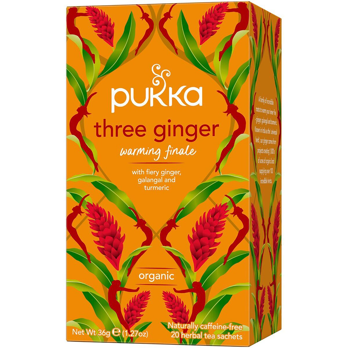 Pukka Tea Bags Three Ginger 20 pack