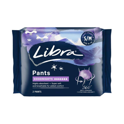 Libra Night Pants Medium - 2 pack