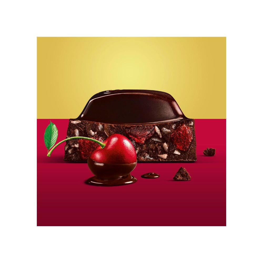 Cadbury Old Gold Cherry Ripe Dark Chocolate Block - 180g
