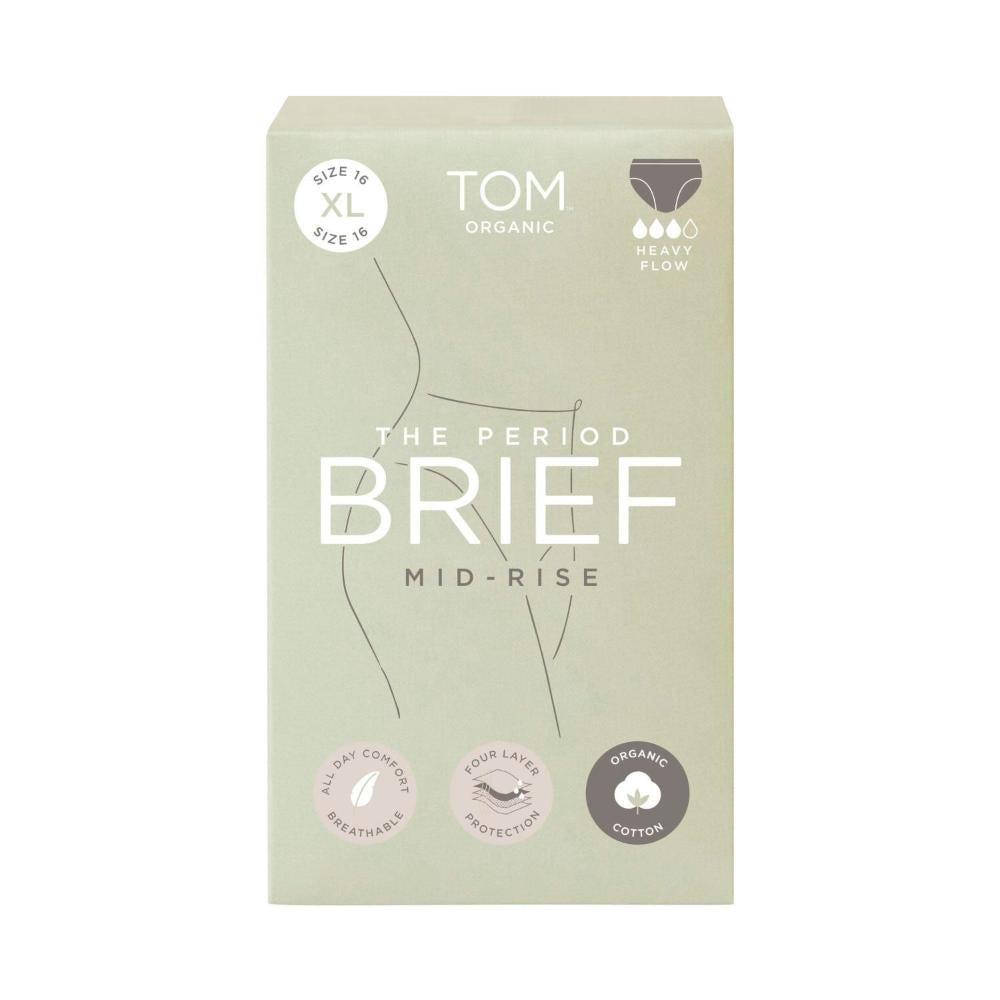 Tom Organic The Period Brief Regular Flow Size XL - 1 each