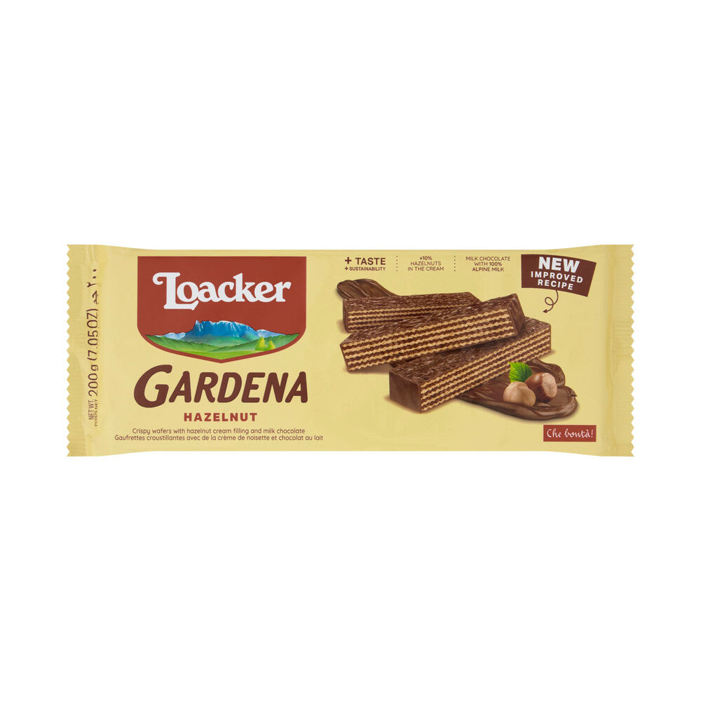 Loacker Gardena Hazelnut Wafer - 200g