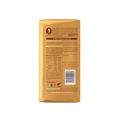 Whittaker's Block Chocolate Dark Almond 62% - 200g