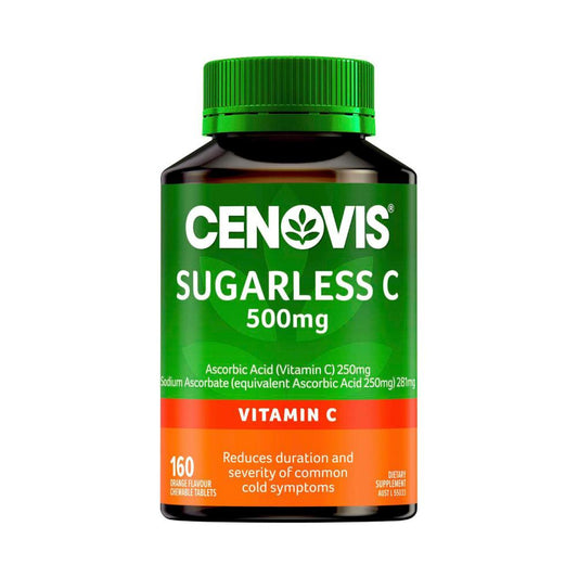 Cenovis Sugarless Vitamin C 500mg Tablets For Immunity - 160 pack
