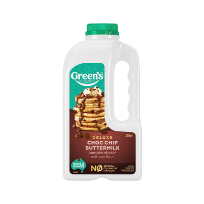 Green's Deluxe Choc Chip Buttermilk Pancake Shake - 335g