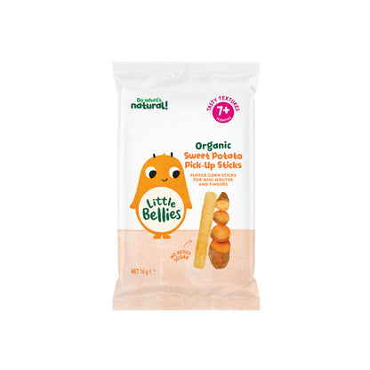 Little Bellies Organic Sweet Potato Pick-up Sticks 7+ Months - 16g