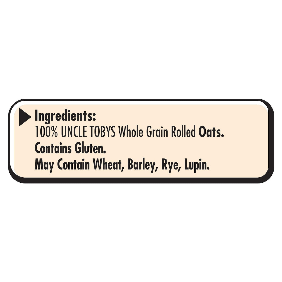 Uncle Tobys Rolled Oats Traditional Porridge 500g