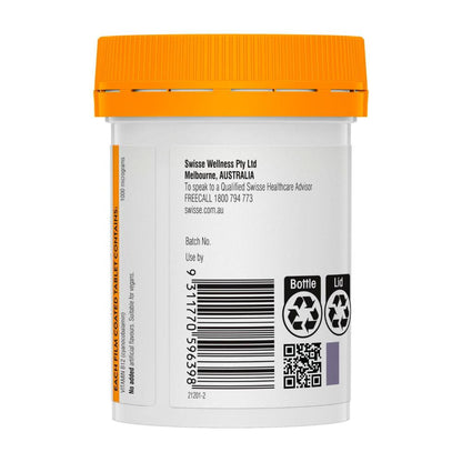 Swisse Ultiboost High Strength Vitamin B12 For Energy Production Support - 60 pack