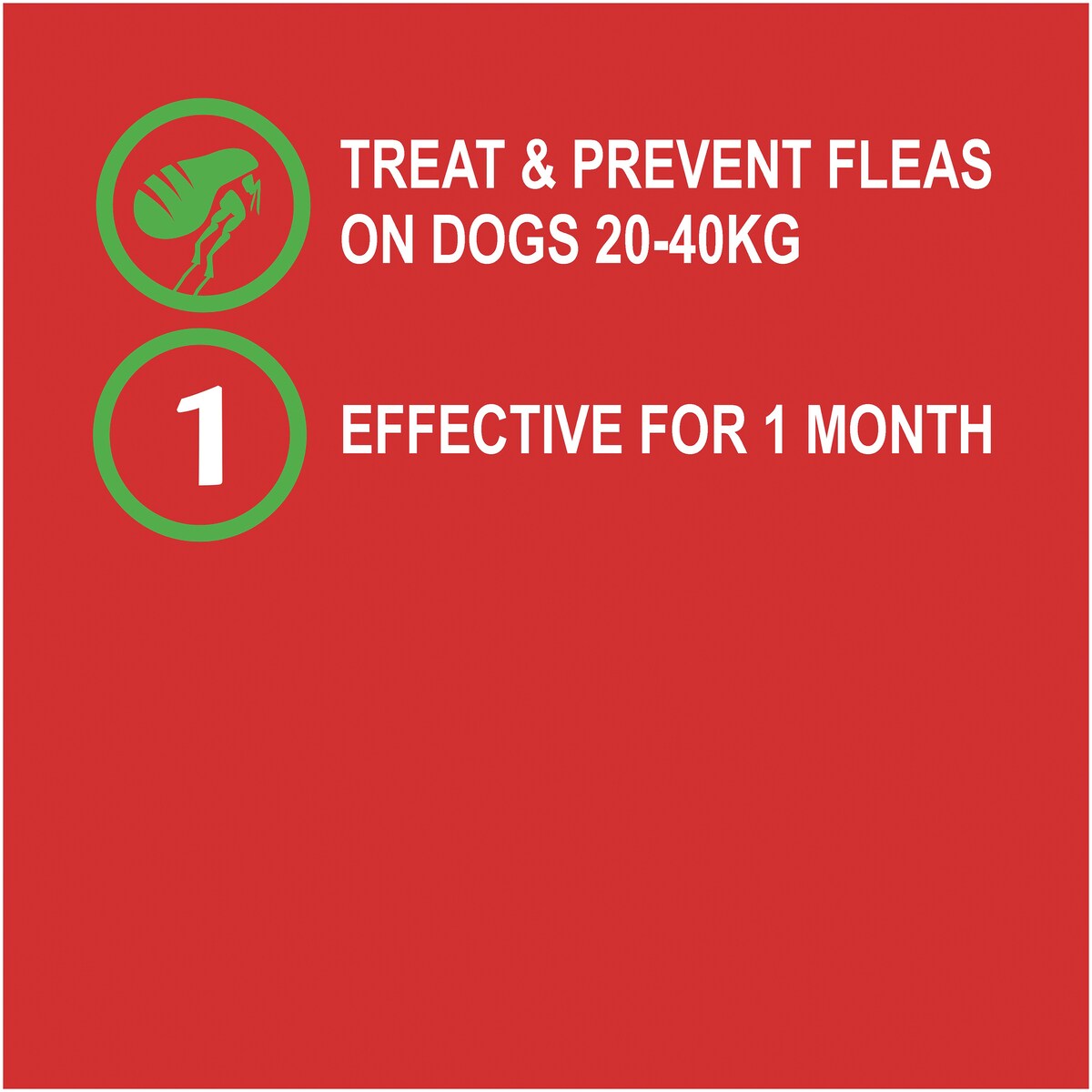 Exelpet Vet Series Treatment Spot On Flea Large Dog 2 pack
