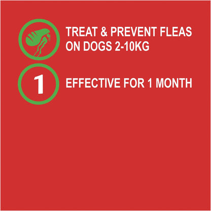 Exelpet Vet Series Treatment Spot On Flea Small Dog 2 pack