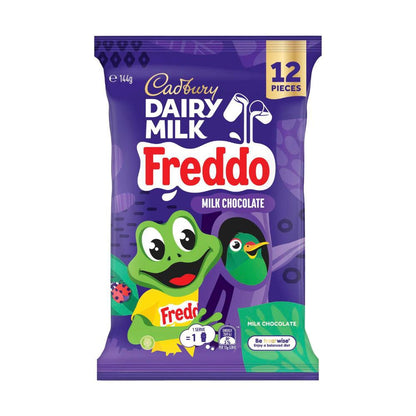 Cadbury Dairy Milk Chocolate Freddo Sharepack 12 Pack - 144g