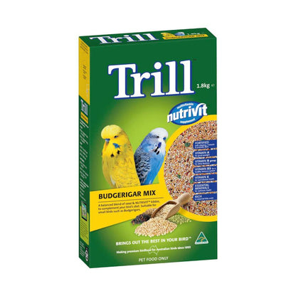 Trill Bird Seed Budgie Mix - 1.8kg
