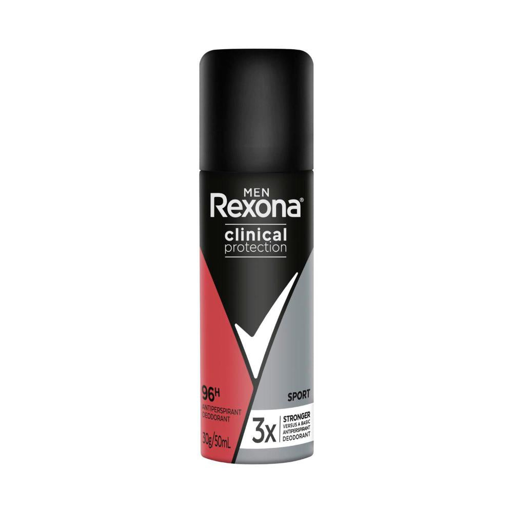 Rexona Men Deodorant 96hr inical Aerosol Sport Travel Pack - 50mL
