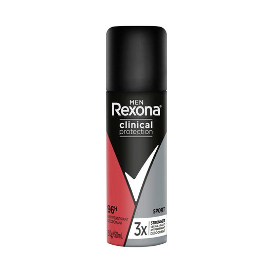 Rexona Men Deodorant 96hr inical Aerosol Sport Travel Pack - 50mL