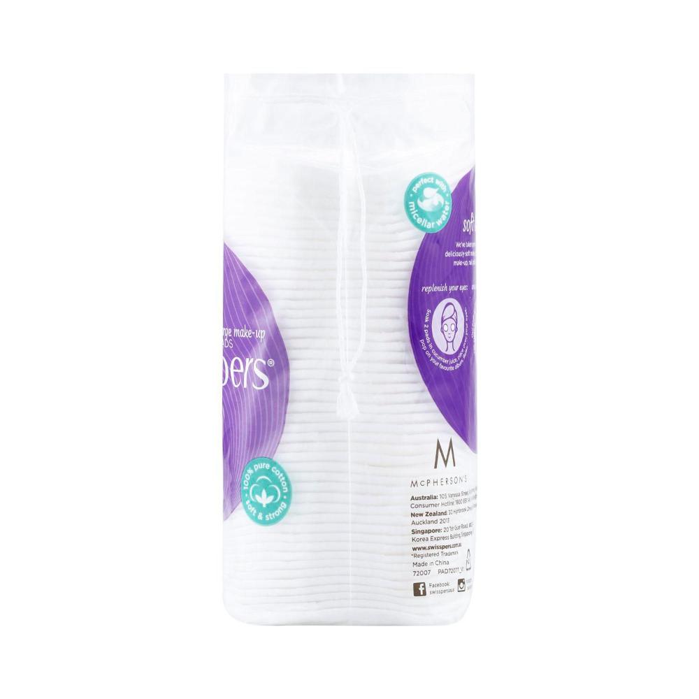 Swisspers Large Cotton Make Up Pads - 50 pack