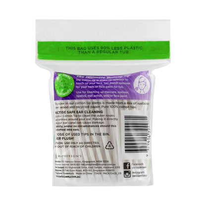 Swisspers Cotton Tips Paperstems - 120 pack