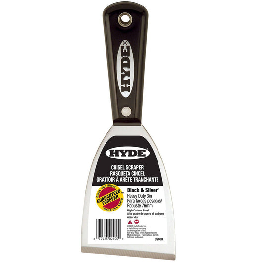 Hyde Heavy Duty Chisel Scraper - 75mm