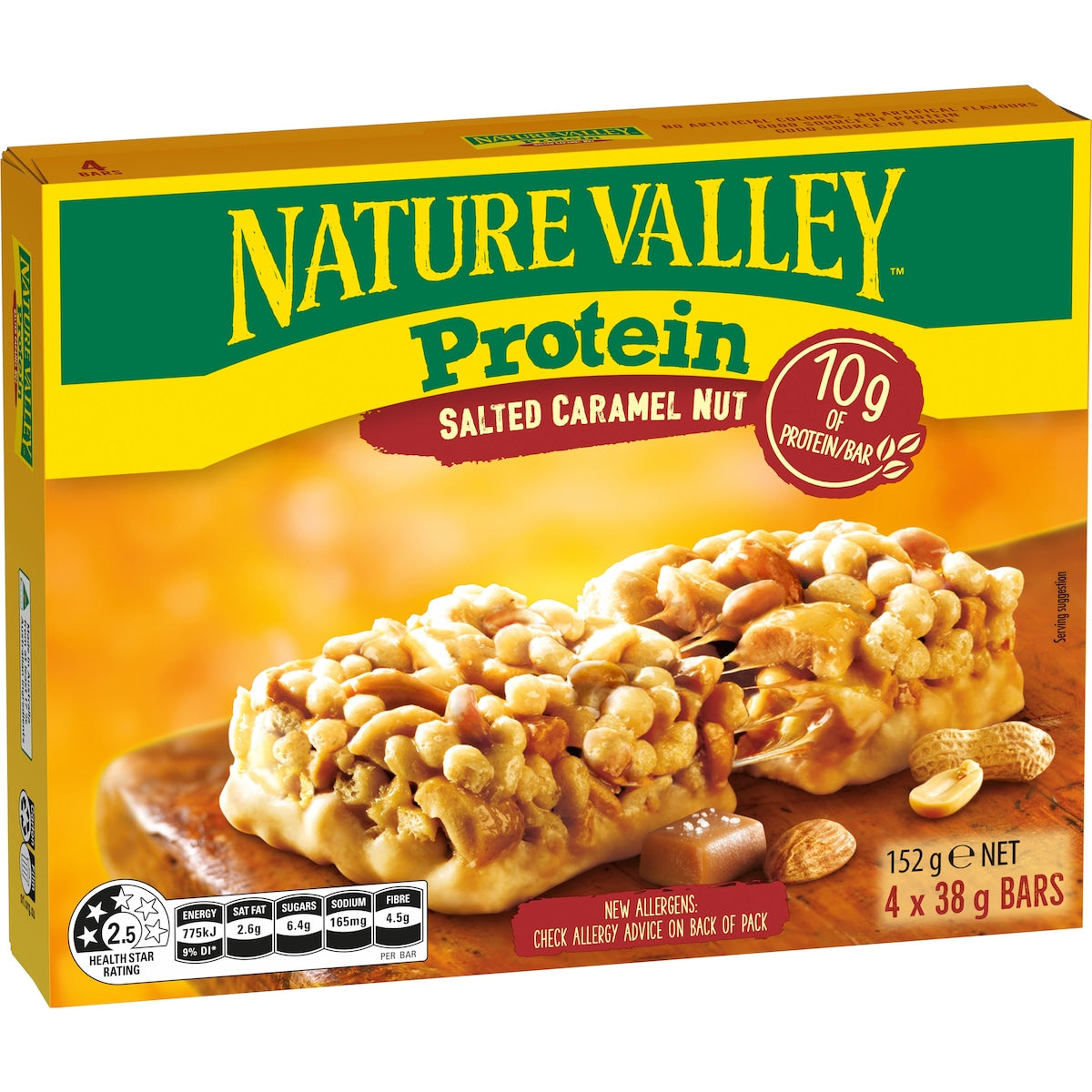 Nature Valley Salted Caramel Nut Protein Granola Bars 4 Pack