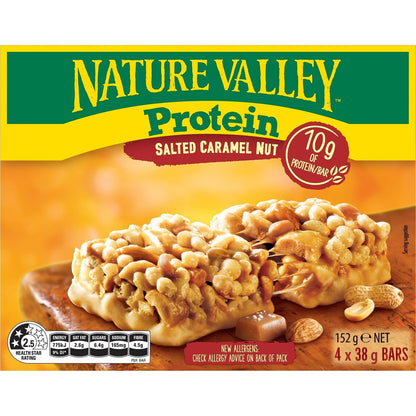 Nature Valley Salted Caramel Nut Protein Granola Bars 4 Pack