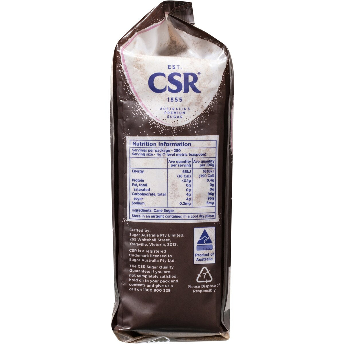 CSR Brown Sugar Dark 1kg
