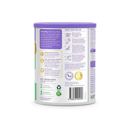 Bubs Organic Grass Fed Formula Stage 2 Follow On - 800g