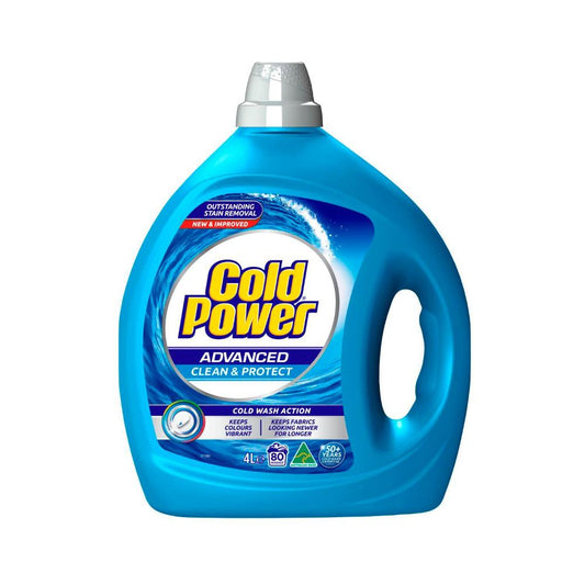 Cold Power Laundry Liquid Advanced Clean - 4L