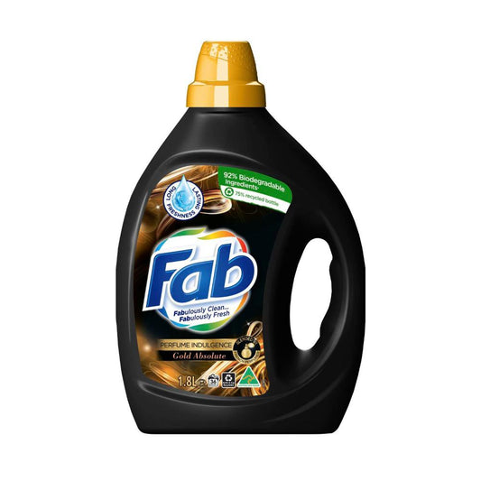 FAB Perfume Indulgence Laundry Liquid Gold Absolute - 1.8L