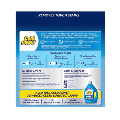 Cold Power Laundry Powder Advanced ean - 2kg