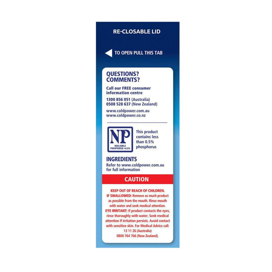 Cold Power Laundry Powder Advanced ean - 2kg