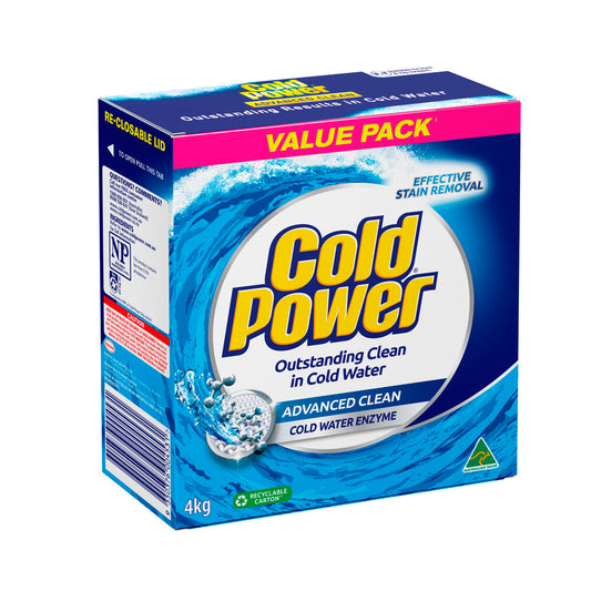 Cold Power Laundry Powder Advanced Clean - 4kg