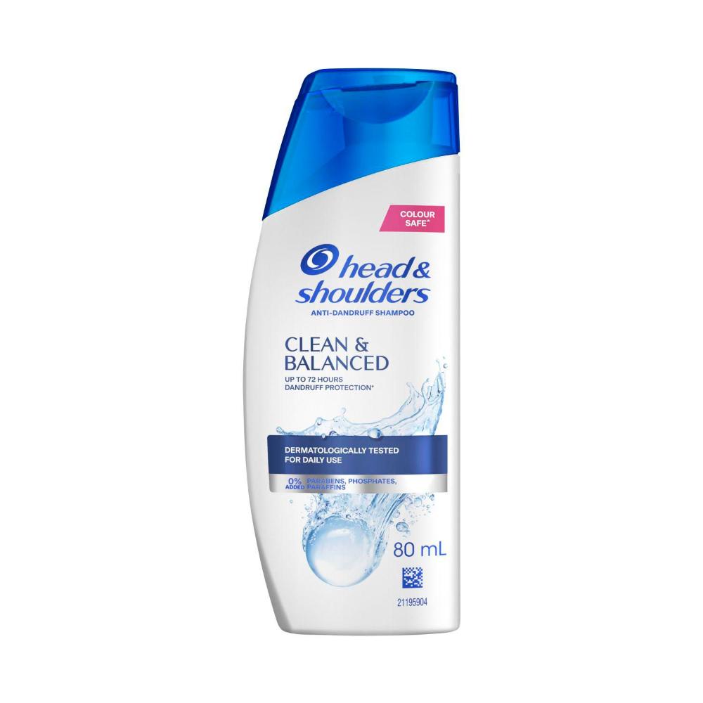 Head & Shoulders Clean & Balanced Shampoo - 80mL