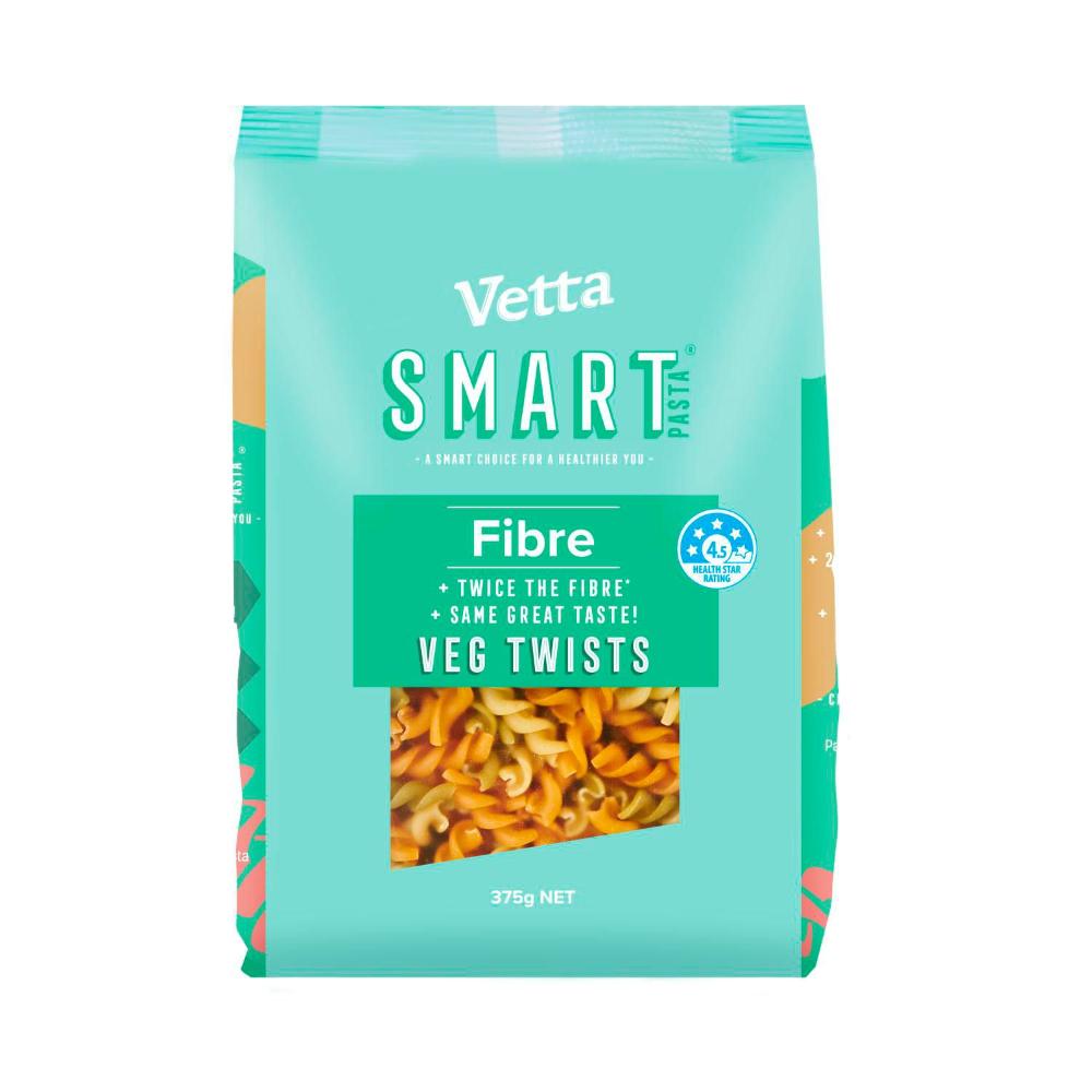 Vetta Smart Fibre Veg Twists Pasta - 375g